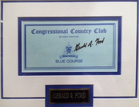 Sports Memorabilia Sports Memorabilia Gerald Ford Signature